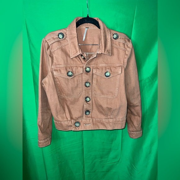 Free people denim jacket size extra small 100% Cotton - Picture 5 of 10